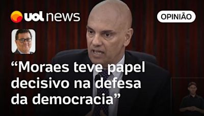 Moraes resistiu a momento de exceção, mas 'heróis' e 'mitos' são perigosíssimos, diz Tales Faria