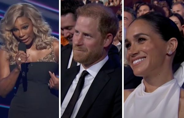 Serena Williams pokes fun at friends Prince Harry and Meghan Markle over Royal feud