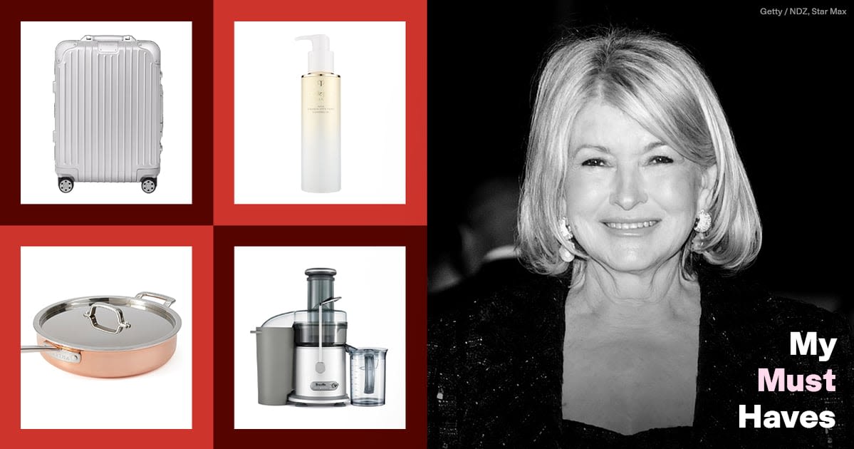 Martha Stewart's Must Haves: From a Sauté Pan to an Aluminum Suitcase