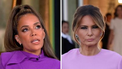 'The View's Sunny Hostin says Melania Trump is doing "a damn good job" at trying to take out Donald Trump: "She does not want to be the First Lady"