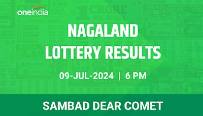 Nagaland Sambad Lottery Dear Comet Tuesday Winners July 9, 6 PM - Check Results