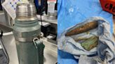 Someone tried to sneak anti-aircraft ammunition through security at Hawaii's biggest airport inside a thermos flask