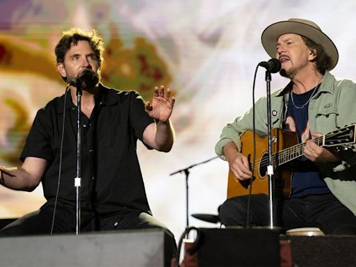 Bradley Cooper channels Jackson Maine, joins Pearl Jam for 'Maybe It's Time' from “A Star Is Born”