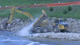 Tuttle Creek closes stilling basin for construction