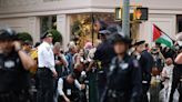 Multiple people arrested as heavy police presence and ring of steel around Met Gala after Gaza protests in New York