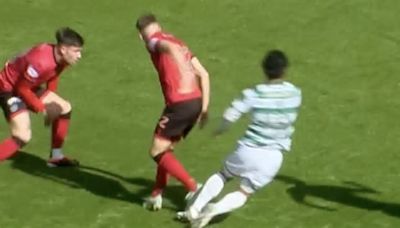 Reo Hatate branded a Celtic 'cheat' as former ref claims star was 'at it' with St Mirren dive