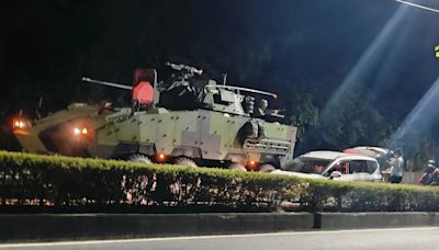 CM34雲豹戰鬥車Vs.休旅車 第6軍團針對擦撞回應了