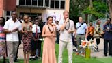 Mixing games and education, Prince Harry and Meghan arrive in Nigeria to promote mental health