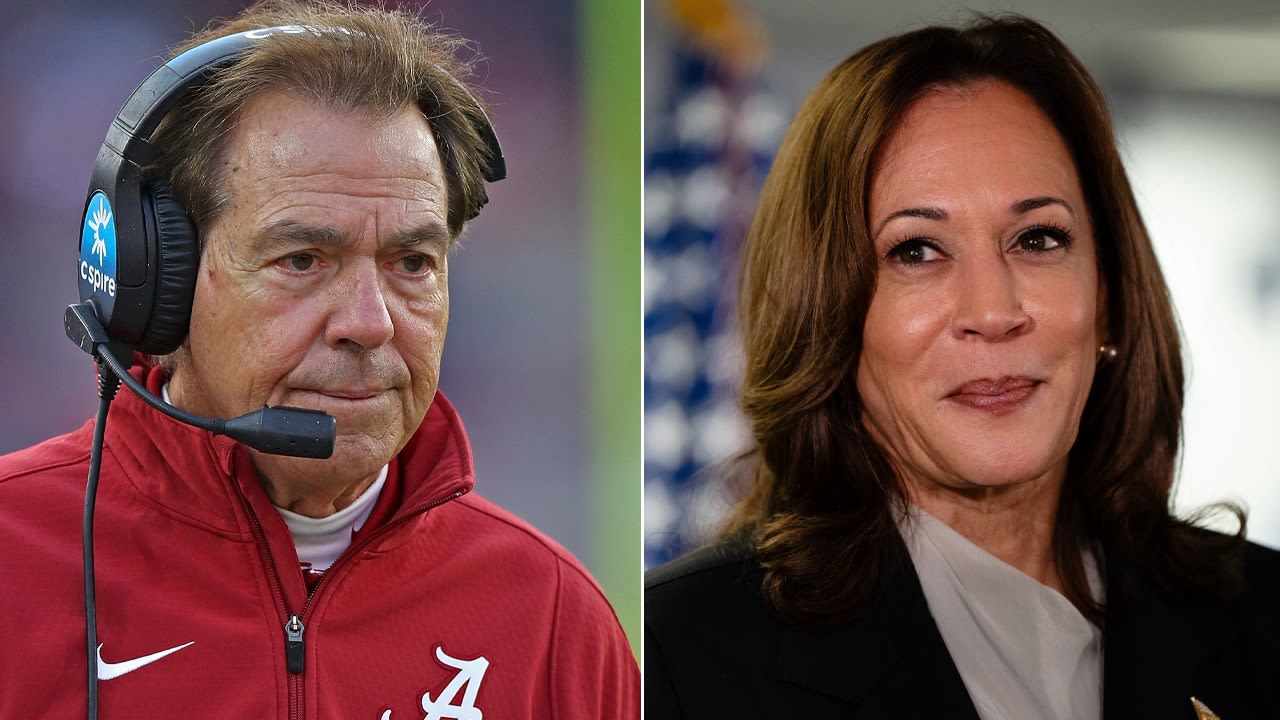 Nick Saban receives odds for Kamala Harris' VP nomination