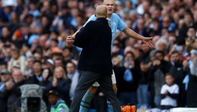 La furia de Haaland tras anotar cuatro goles y ser reemplazado a ocho minutos del final: la explicación de Guardiola