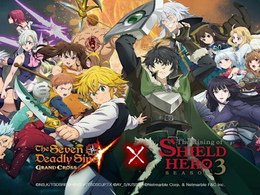 The Seven Deadly Sins: Grand Cross launches collab event The Rising of the Shield Hero once again