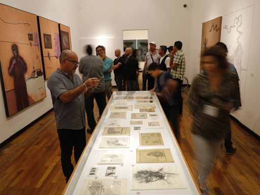 La obra del pintor Javier Campos Cabello es revisitada en una exposición en México