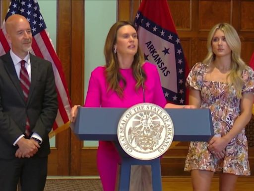 Arkansas Gov. Sarah Huckabee Sanders signs executive order opposing Biden administration Title IX changes