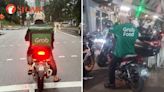 M'sians working illegally as food delivery riders in S'pore: Some 'hide' food in plain top box
