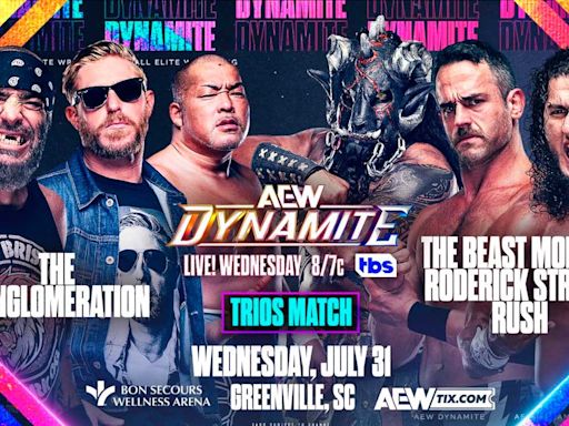 All Elite Wrestling confirma una lucha de tríos para el show de AEW Dynamite del 31 de julio