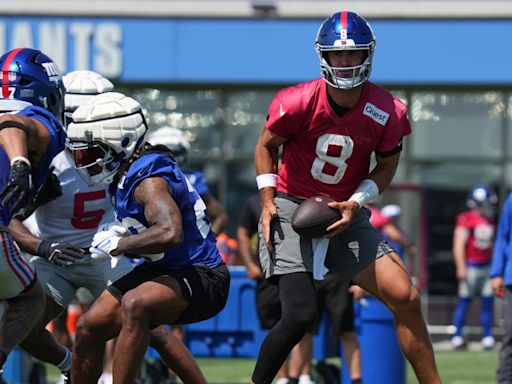 Giants Training Camp No. 3 Report: Daniel Jones Inconsistent, Malik Nabers Shines