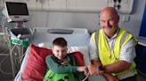 Walsall parents thank hero construction worker who saved their young son's life