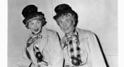 28. Lucy and Harpo Marx