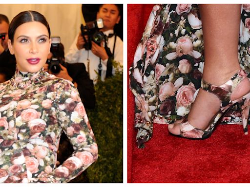 From Floral Heels to Pearl Sandals: A Look Back at Kim Kardashian’s Bold Met Gala Footwear Through the Years