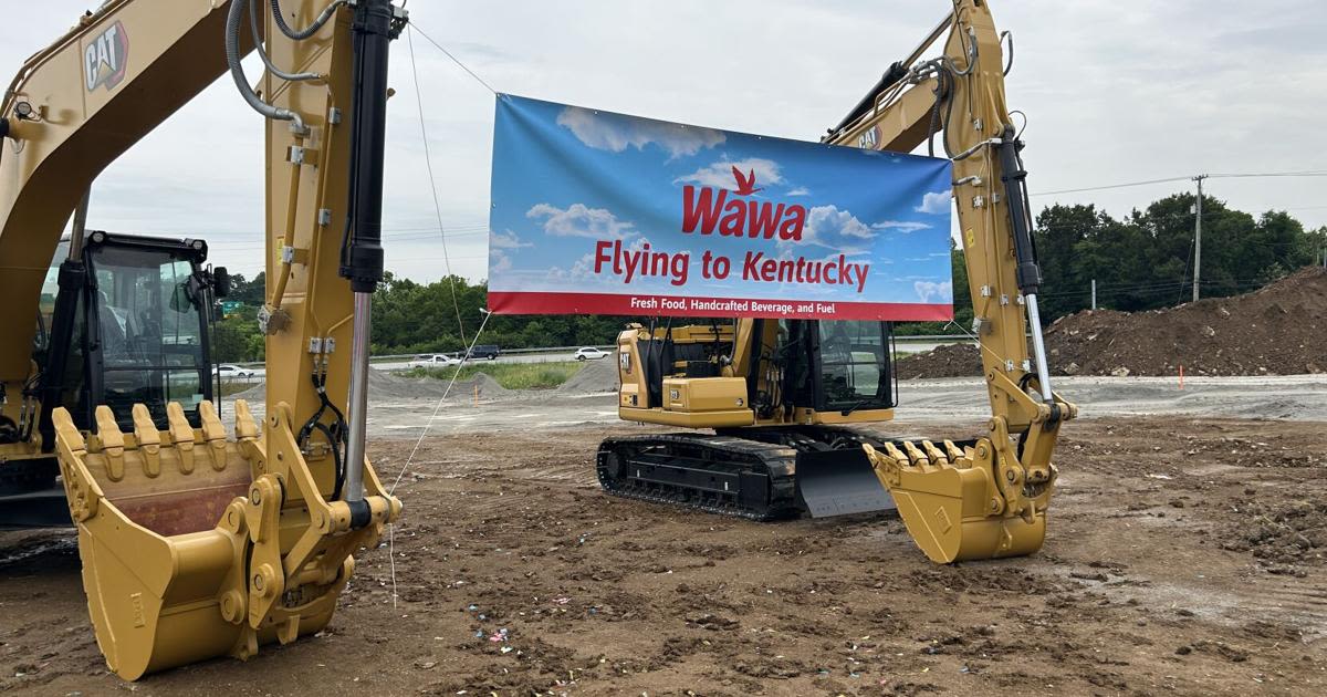 Wawa breaks ground on its first location in Kentucky near Okolona