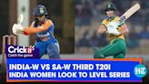 IND W VS SA W (3rd T20I) - Fantasy, Match Winning Probability, Toss, Players XI | Match on 9th July