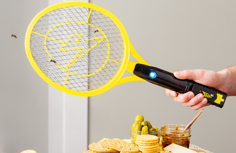 This racket-like bug zapper 'vaporizes those little flying demons' — get 2 while they're down to $10 each