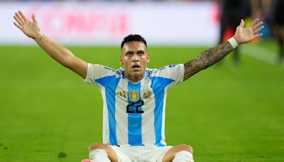 Lautaro Martinez scores an extra-time winner to give Argentina a 1-0 Copa América win over Colombia