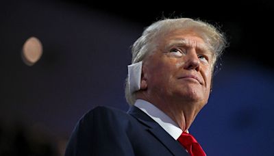 Trump Appears With Bandaged Ear At Republican Convention