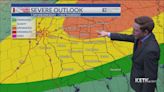 Monday Evening Forecast: Severe storms possible Wednesday
