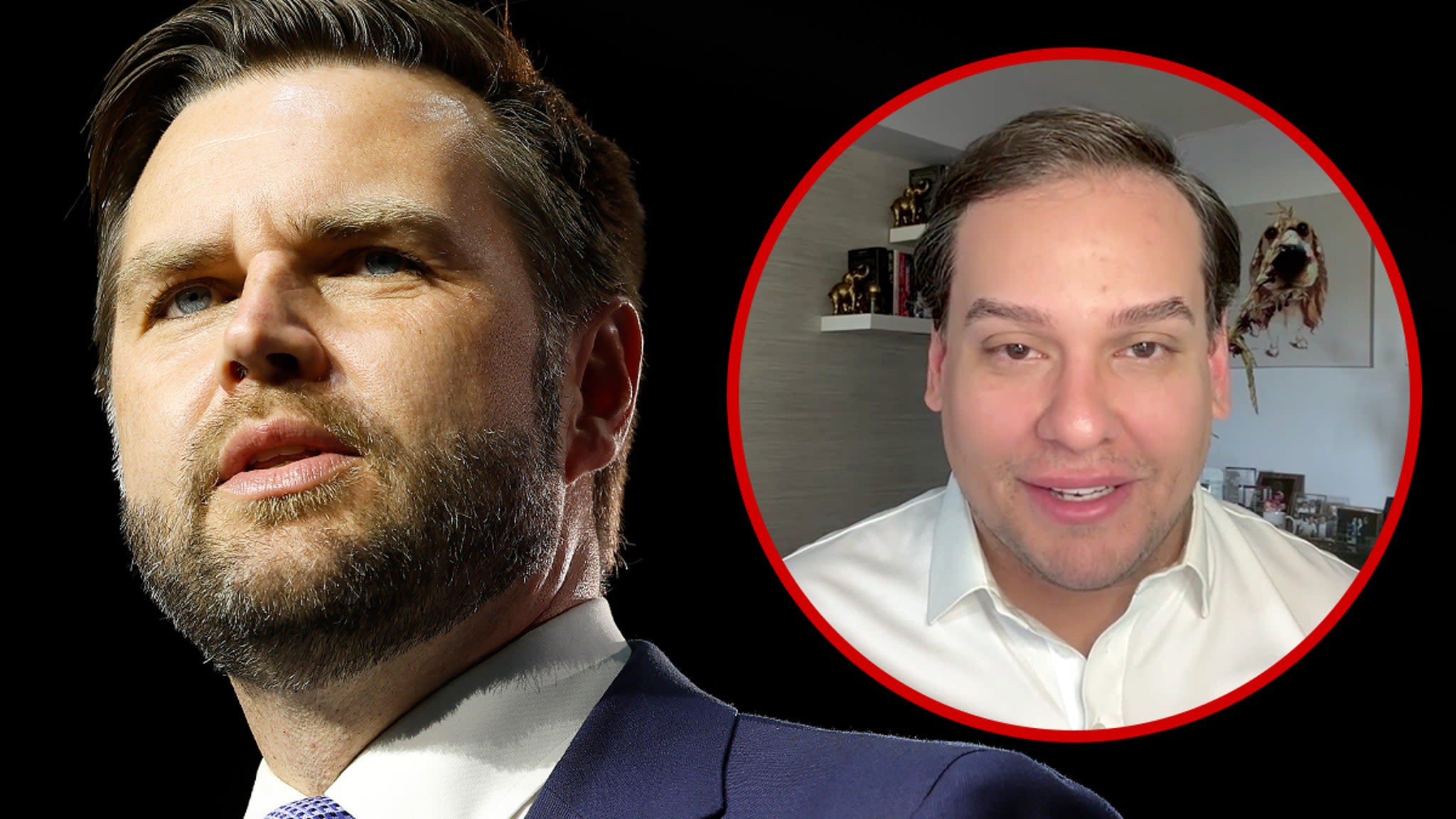 George Santos Defends J.D. Vance Allegedly Cross-Dressing, Says It's Not Drag