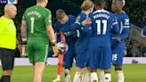 Chelsea stars told to 'grow up' as trio furiously argue over taking penalty