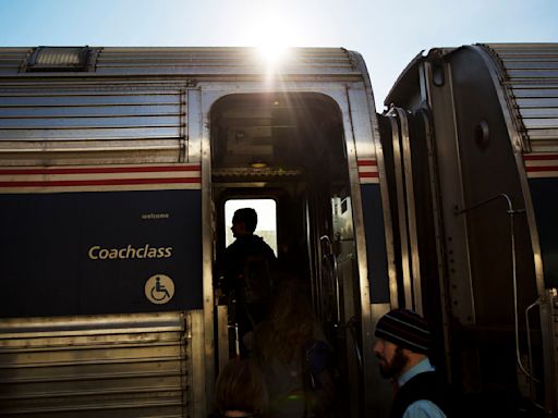 Only a quarter of these trains are on time. The DOJ says it’s illegal.