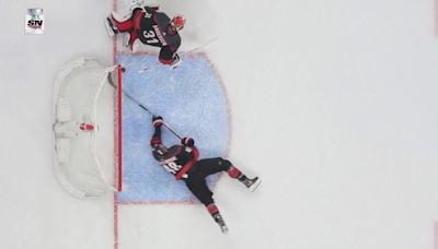 Hurricanes' Martinook makes stunning, sliding stop to deny Rangers | NHL.com