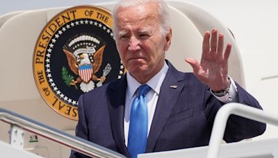 Biden seen for first time since announcing his decision to exit 2024 race. Watch