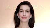 We'll Be Copying Anne Hathaway's Milky Manicure All Summer
