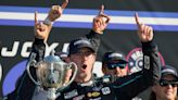 Cindric claims victory in Enjoy Illinois 300 after Blaney slows on final lap
