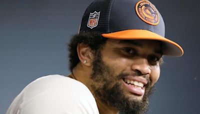 Caleb Williams is ready for the spotlight as the Chicago Bears open training camp