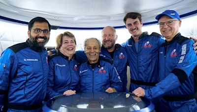 Gopi Thotakura, Indian pilot, takes space tour on Jeff Bezos' Blue Origin flight