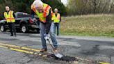 Gov. Evers kicks off Pothole Patrol tour with stop in Menomonie