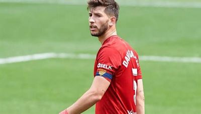 Osasuna recupera a David García para medirse al Valencia