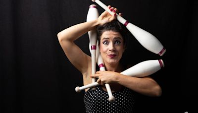 '¡Qué circo de mujer!', risas "aseguradas" este viernes, 5 de julio, en Lapoblación