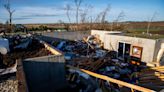Tiny Minden, Iowa, riddled with debris after tornado smashes through town Friday