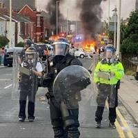 Unrest on streets of Southport, UK, day after fatal stabbing attack