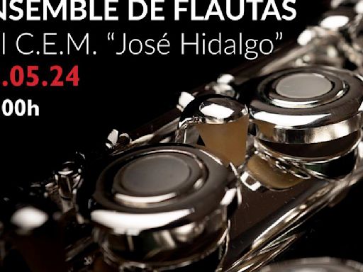 Un ensemble de flautas del conservatorio elemental de música tocará en la sala de conciertos del Mimma