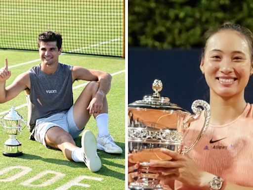 Marcos Giron Wins Hall of Fame Open for First ATP Title, Zheng Qinwen Defends Palermo Clay-court Title - News18