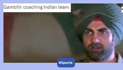 Netizens dub Gautam Gambhir 'Border ka Sunny Deol' after his appointment as Team India coach