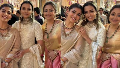 Mahesh Babu's wife Namrata Shirodkar shares picture perfect moment with Jyothika, Nayanthara from Anant-Radhika wedding