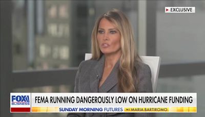 Melania Trump: My Prayers Helped Hurricane Victims