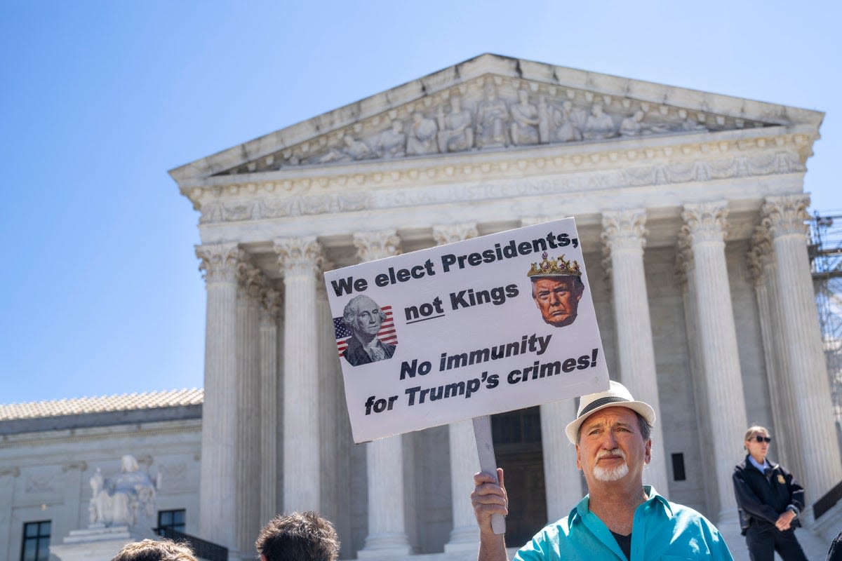 Biden warns Trump can do ‘whatever he pleases’ if elected as Republicans relish Supreme Court immunity ruling: Live updates