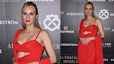 Diane Kruger Sees Red in Sari-Inspired Prabal Gurung Dress at All That Glitters Diwali Ball in New York